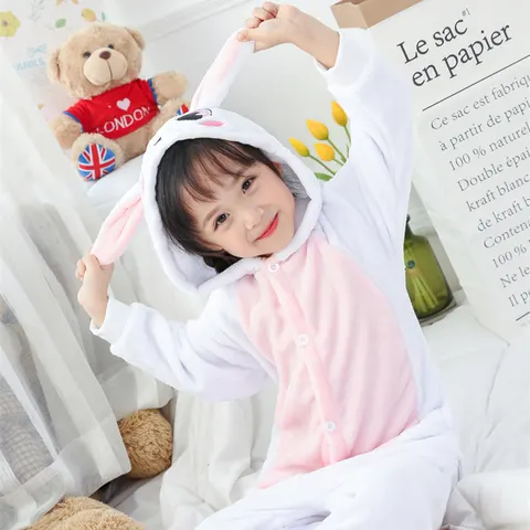 Hasen-Onesie-Schlafanzug