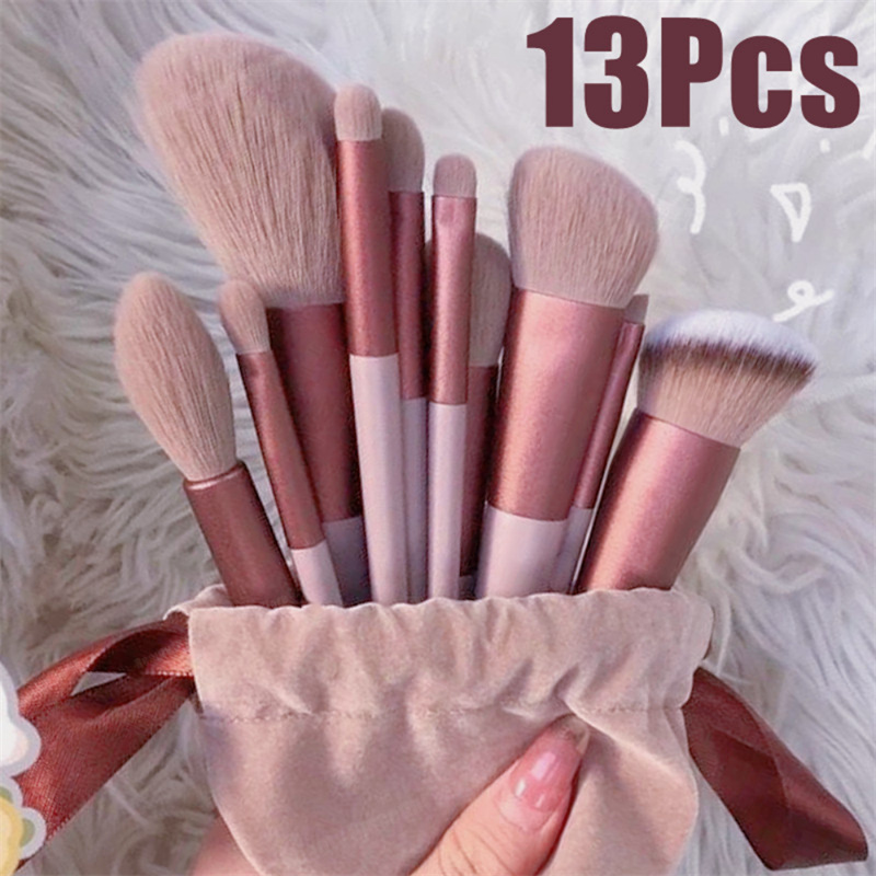 13-teiliges Make-up-Pinselset für Gesicht und Augen