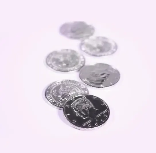 Zauber-Halbdollar-Münze 3