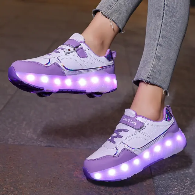 Leuchtende Rollschuhe 3