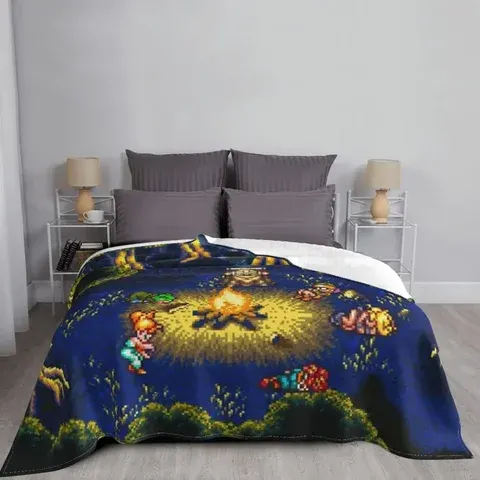 Fleece-Wurfdecke