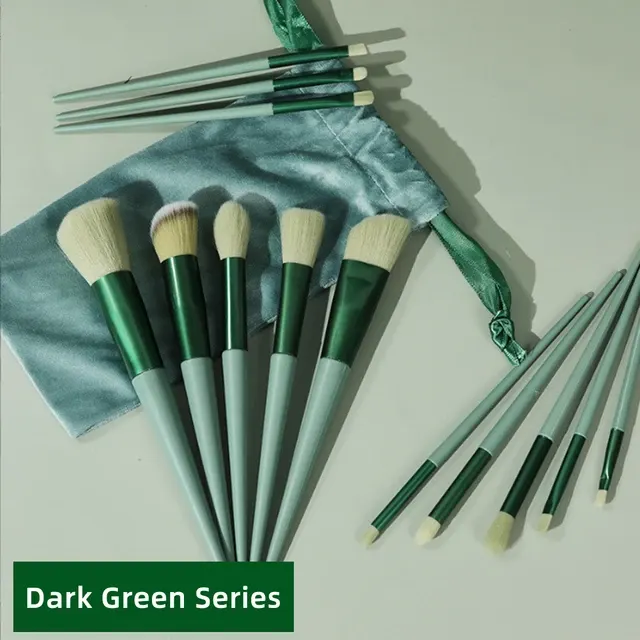 13-teiliges Make-up-Pinsel-Set mit Tasche 2
