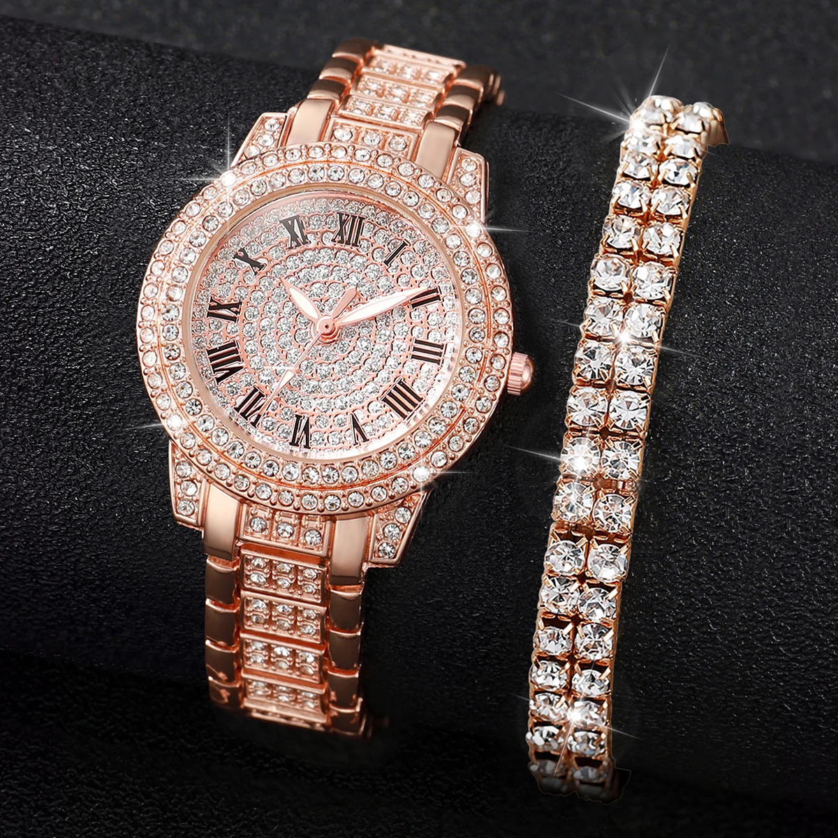 Damen-Armbanduhr-Set 2