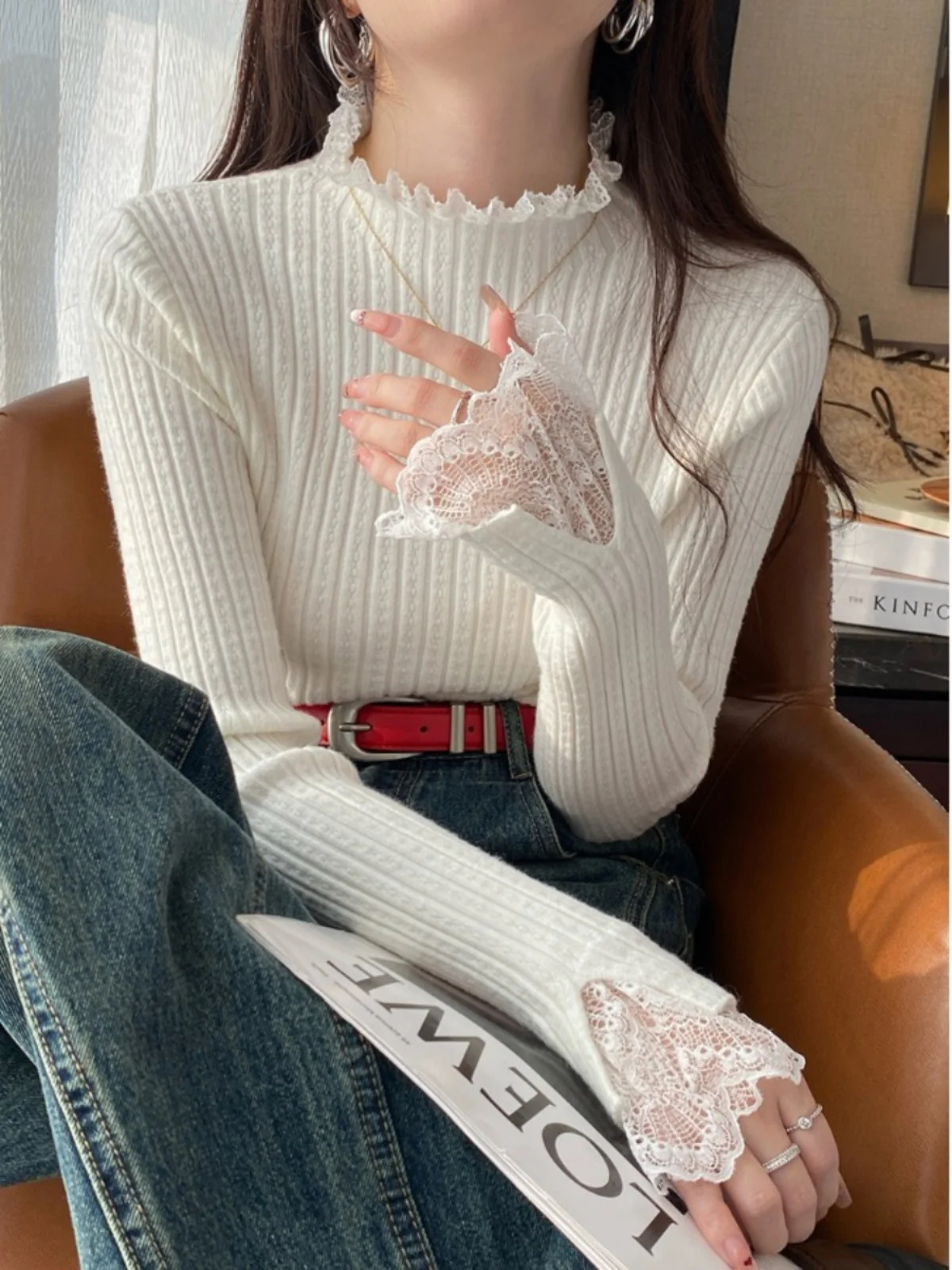 Damen-Strickpullover 3
