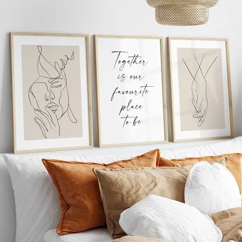 Schlafzimmer-Wandbild