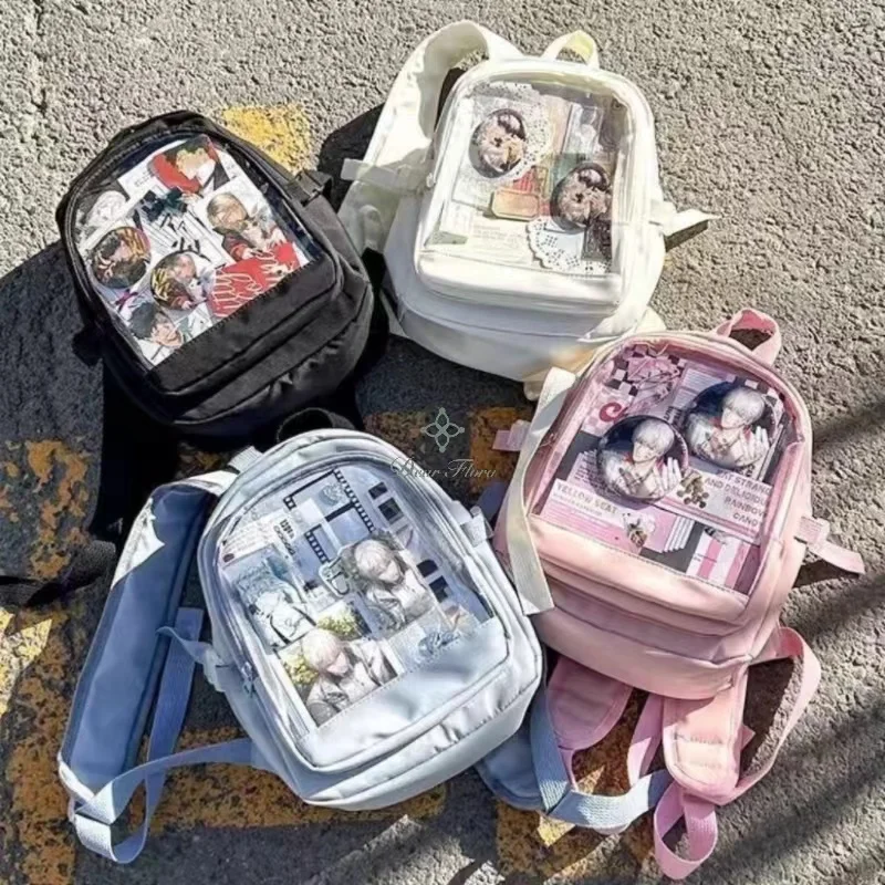 Transparenter Mini-Rucksack