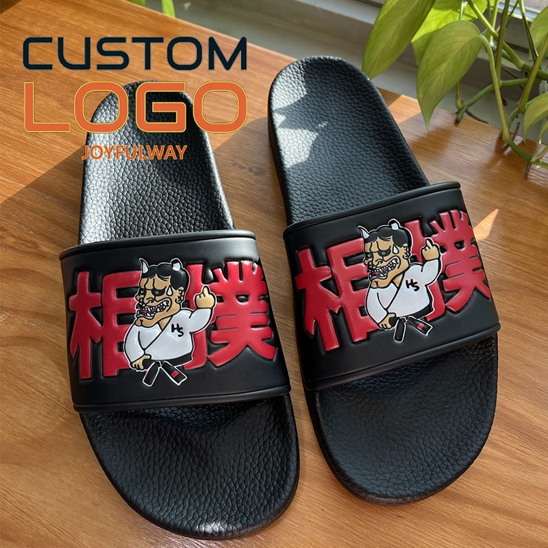 Unisex-Gummi-Slider mit 3D-Logo-Design 3