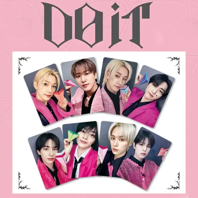K-Pop Fotokarten-Set 4