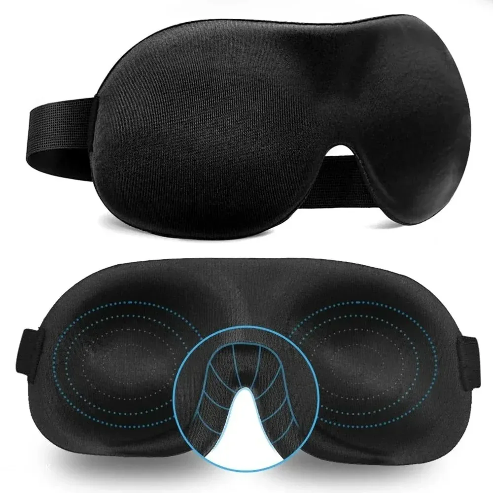 Memory-Schaum Rillen-Schlafmaske für Yoga 2