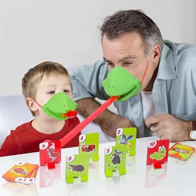Frosch-Eidechsen-Masken-Partyspiel für Kinder 2