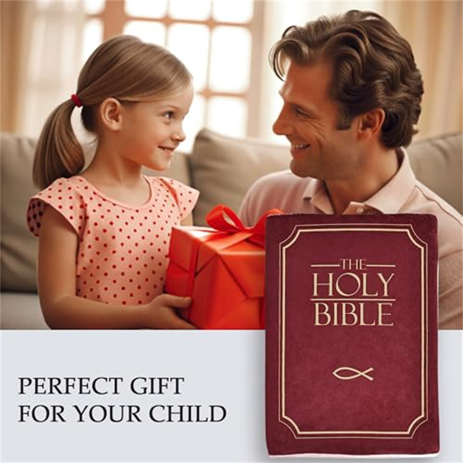 Plüsch-Bibel-Kissen