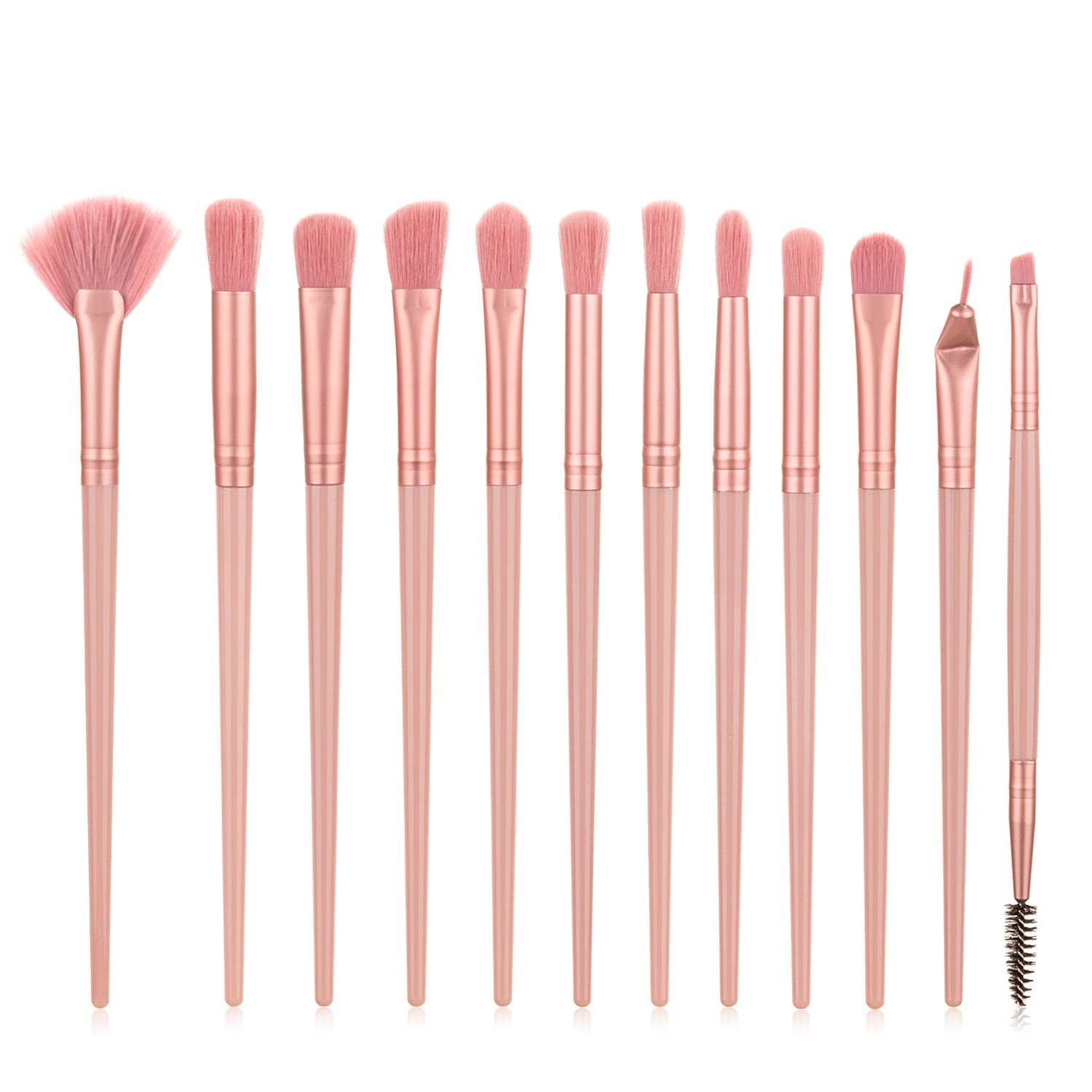 12-teiliges Make-up Pinsel Set