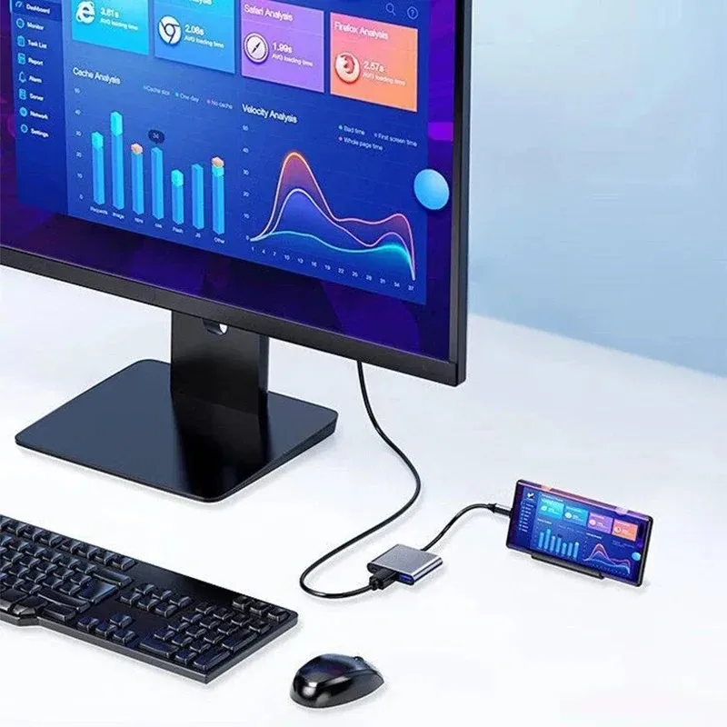 USB-C-Hub 3-in-1 mit 4K-HDMI und PD 3