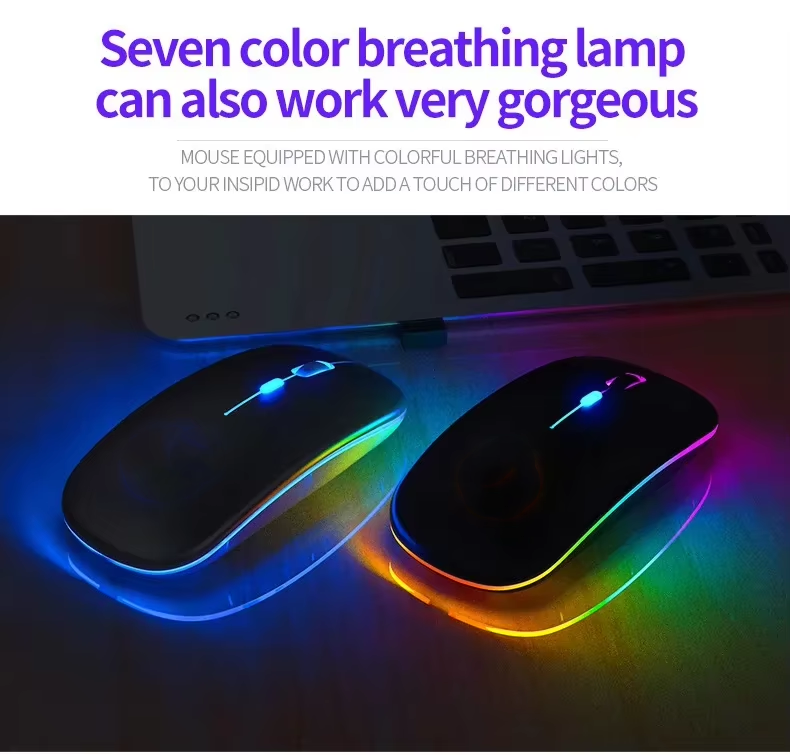 Ultradünne Mini-Funkmaus für Laptops 2
