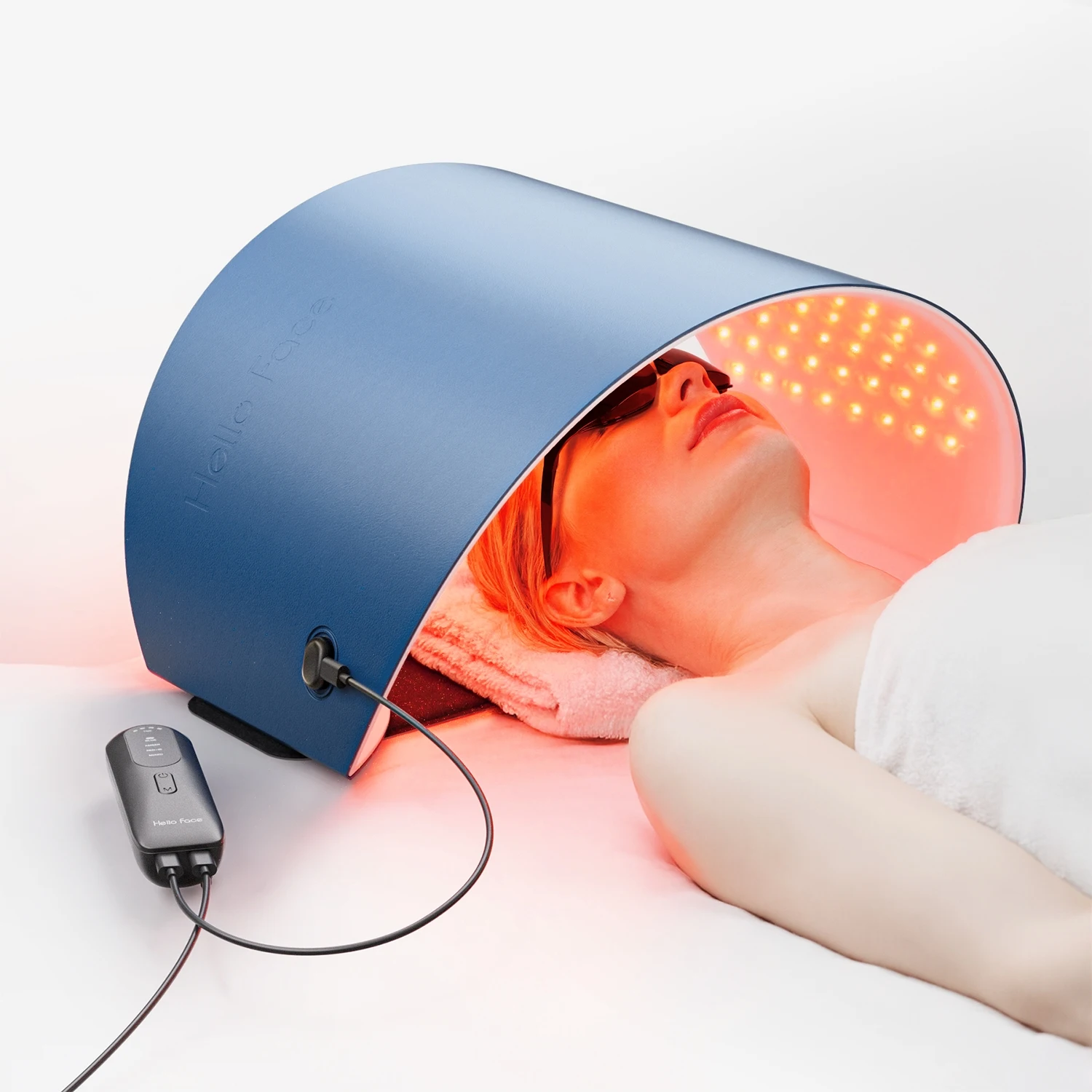 LED-Lichttherapie-Maske