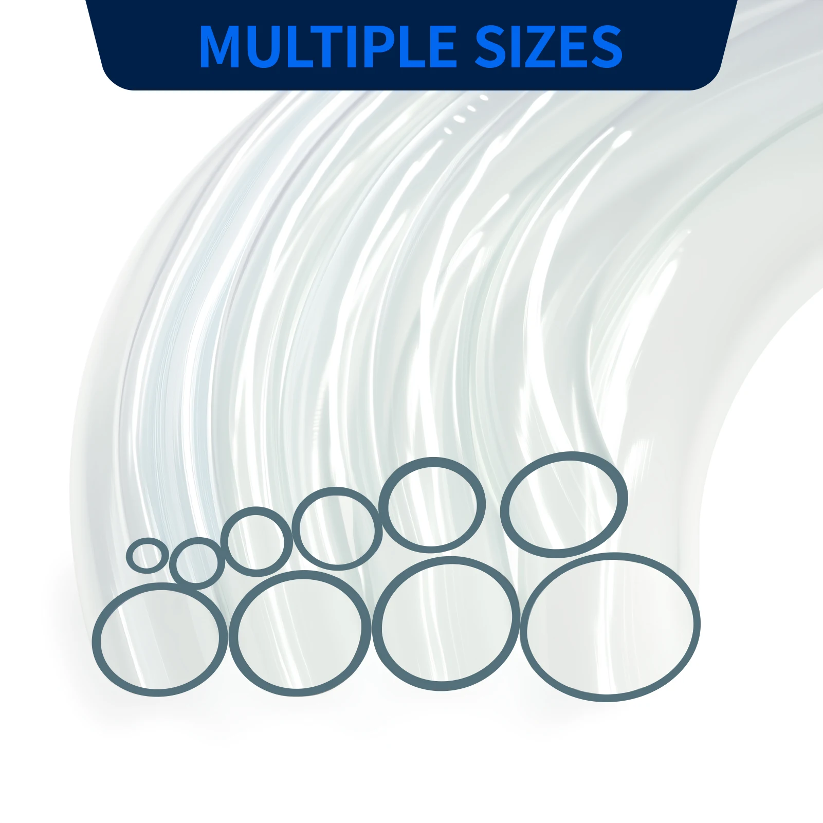 Transparenter PVC-Wasserschlauch flexibel 4-24mm 3