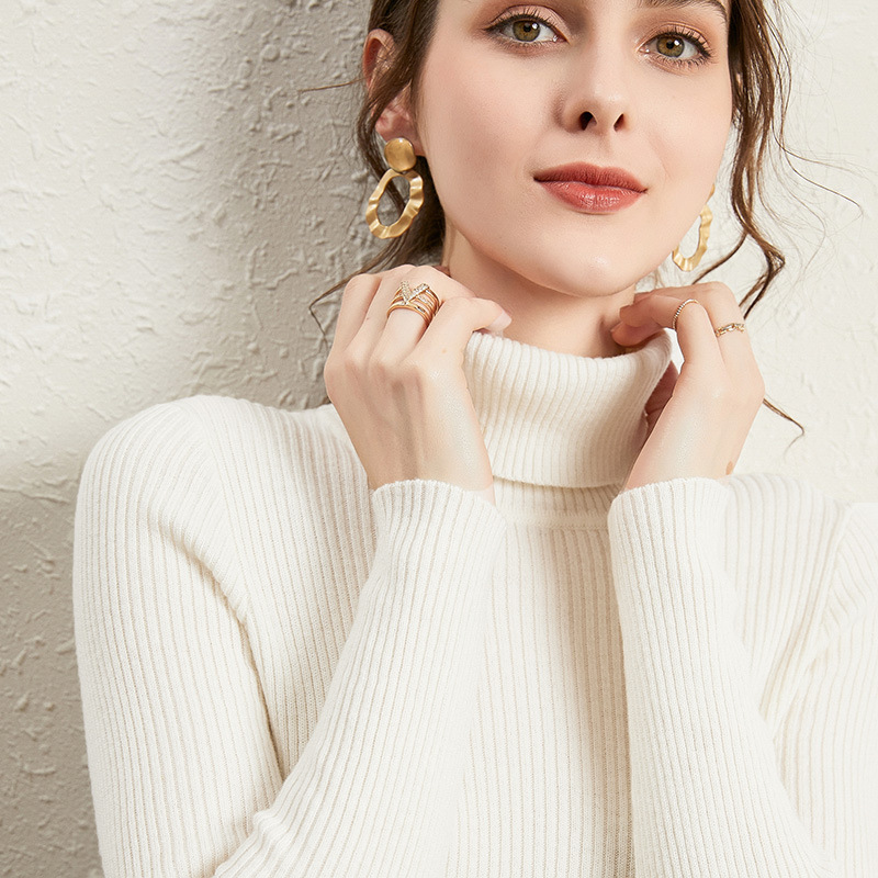 Damen Rollkragenpullover