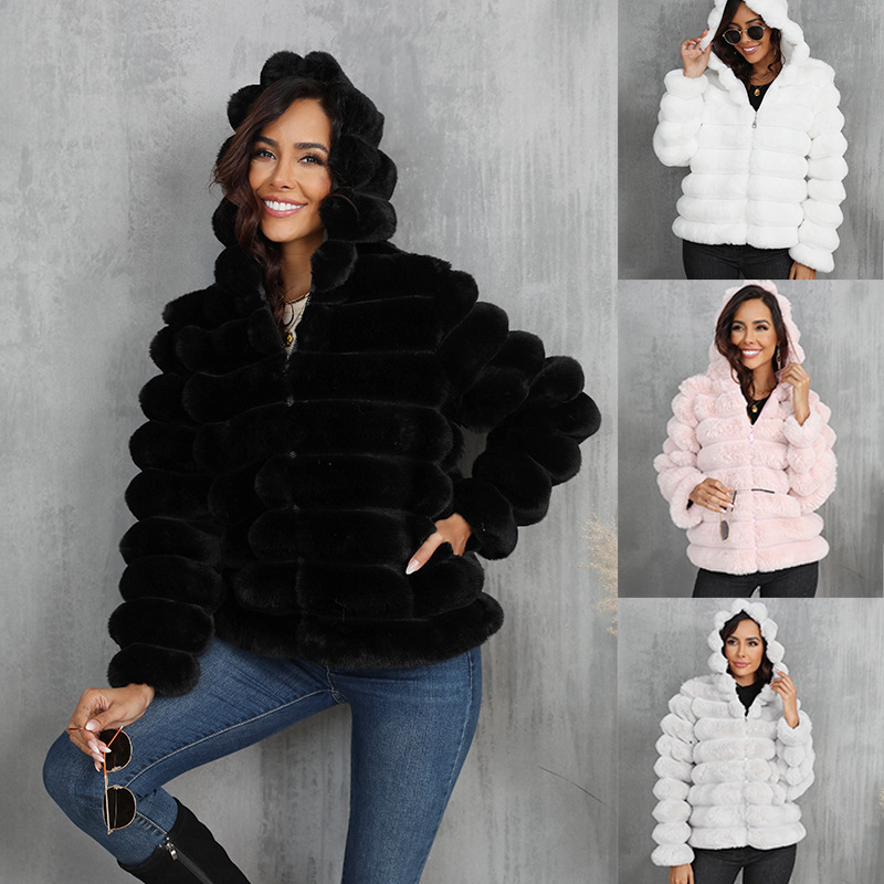 Kunstpelzjacke