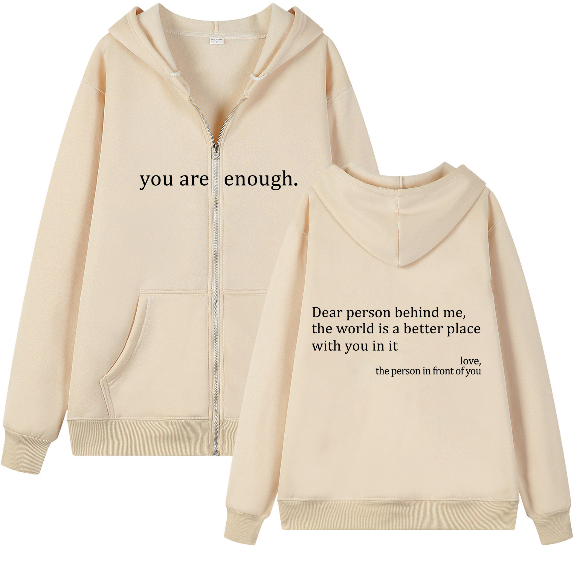 Übergrößen-Hoodie