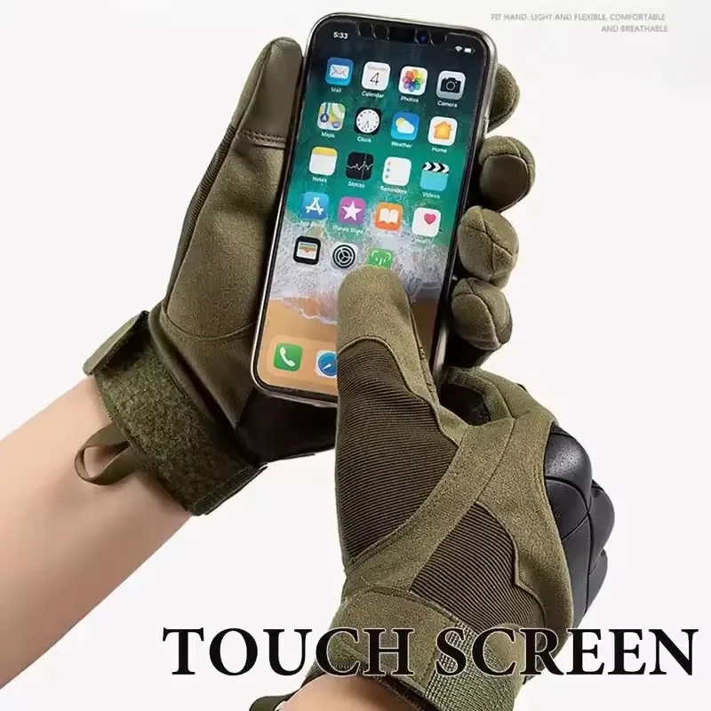 Touchscreen-Motorradhandschuhe, Vollfinger, Sommer 3