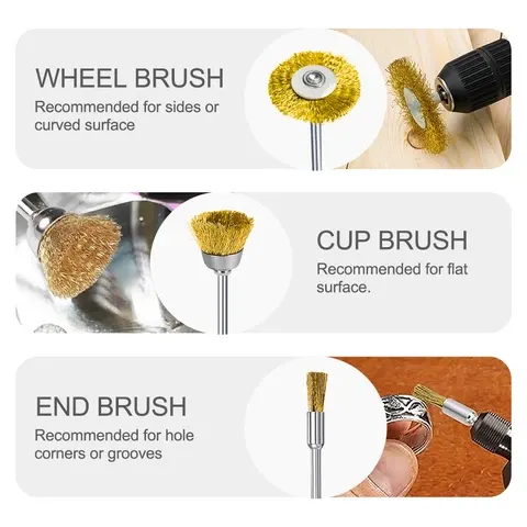 Drahtbürsten-Set