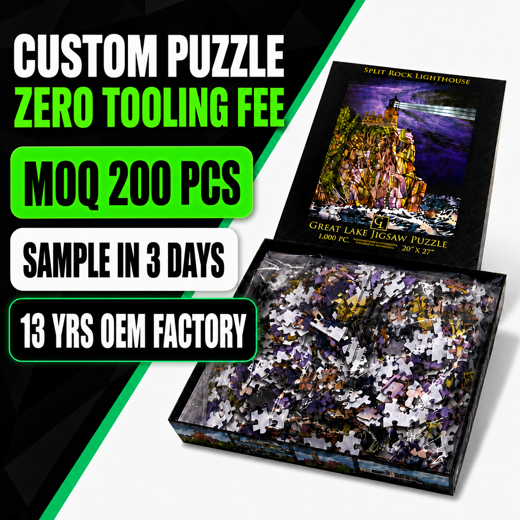 Fotopuzzle 1000 Teile mit Veloursfinish