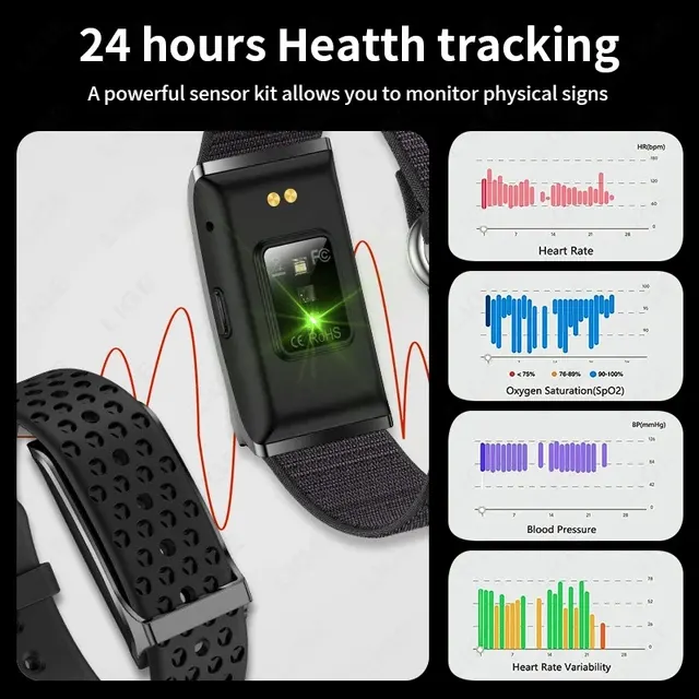 Ultradünnes Fitness-Armband ohne Display 3