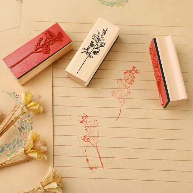 Holzstempel-Set 4