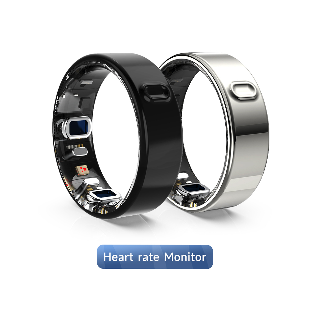 EKG EDA IP69 Smart Ring Fitness Tracker