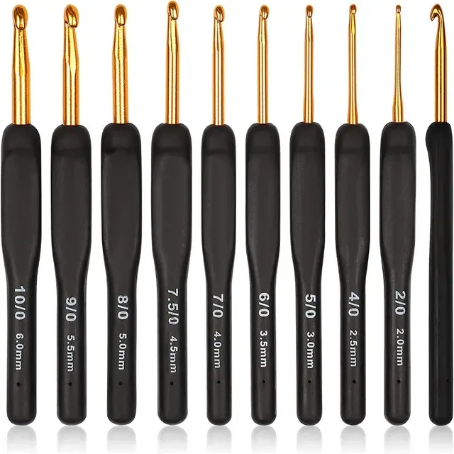 Ergonomisches Häkelset für Anfänger, 8 Stück 2