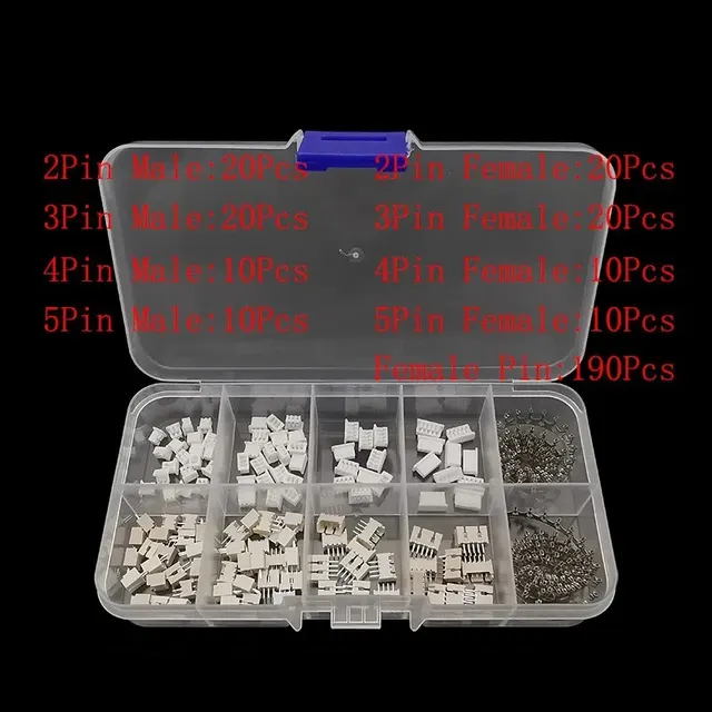Crimp-Terminal-Kit mit Gehäusen in 6 Größen 3