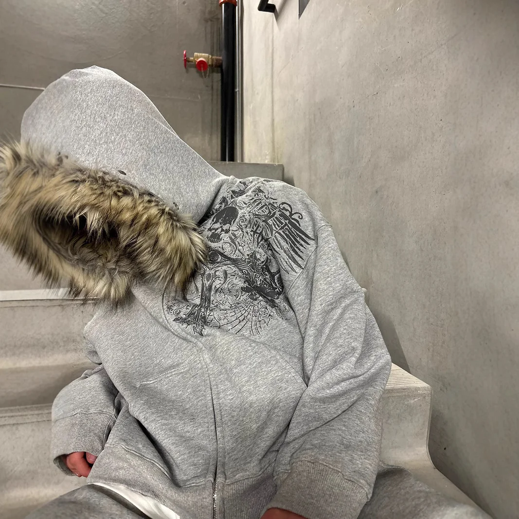 Kapuzen-Zipper-Sweatjacke 3