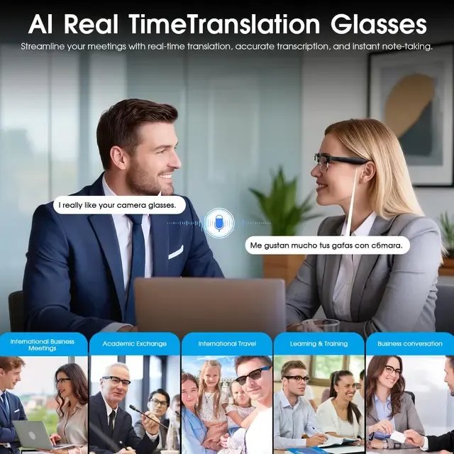 Smarte Brille mit Kamera 4