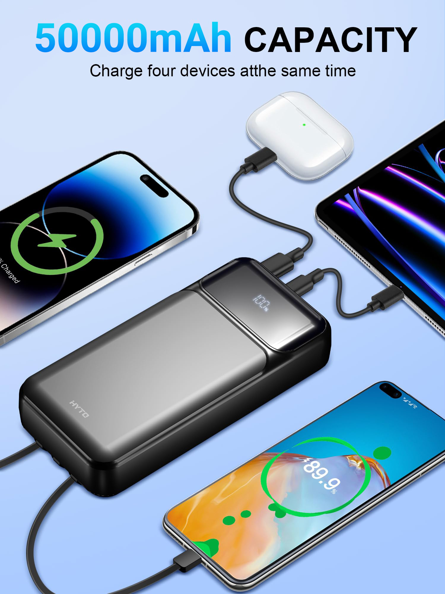 Powerbank 50000 mAh mit LED-Display 3