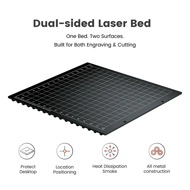 Gravurbett für Lasergravierer 2