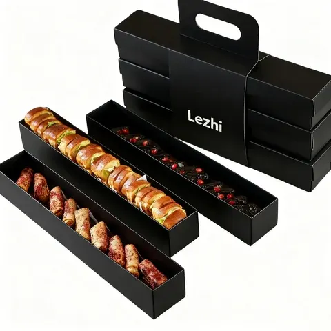 Arabische Take-away-Bäckereibox mit Griff