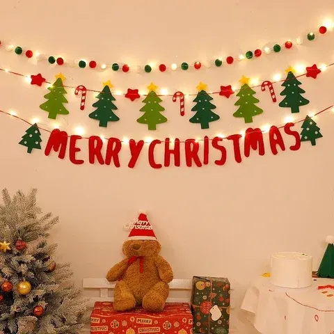 Weihnachts-Banner-Deko