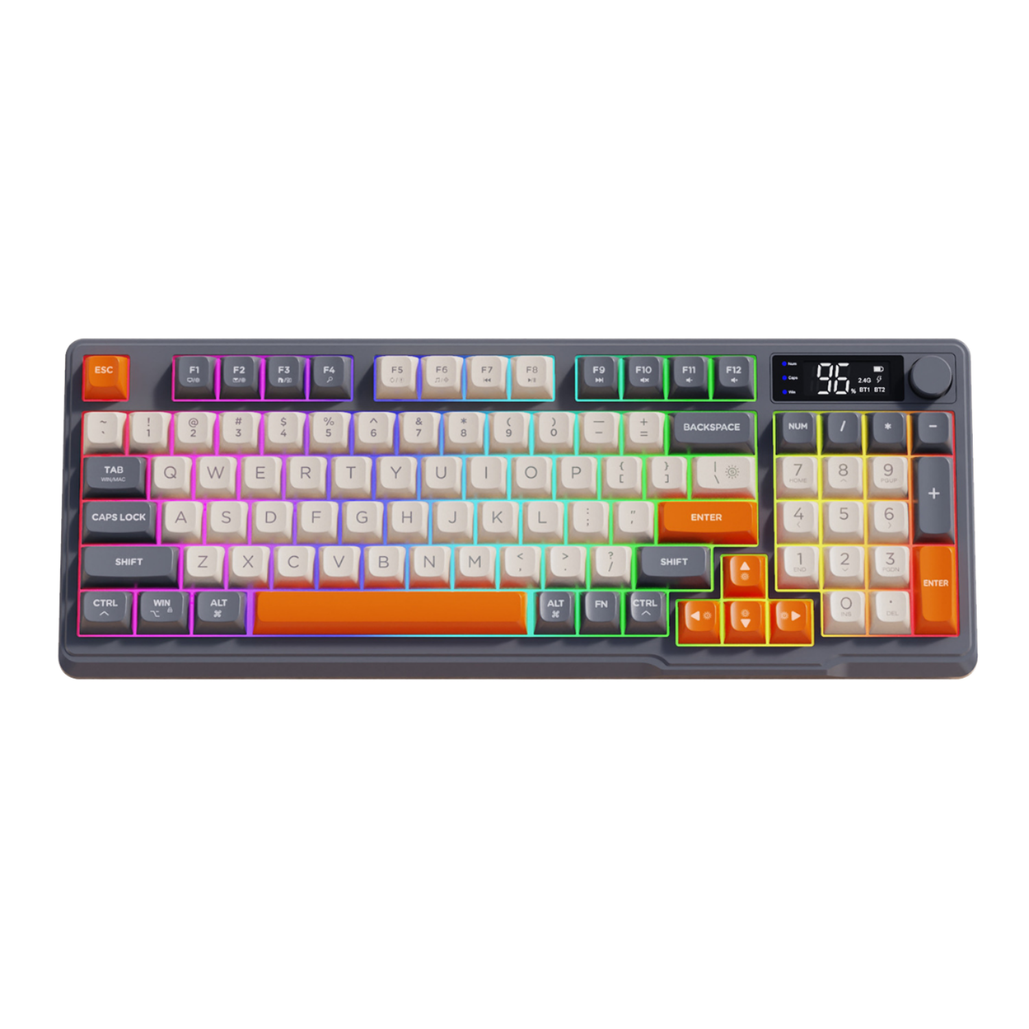 Kabellose mechanische Tastatur