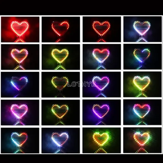 LED-Herz-Lötbausatz 4