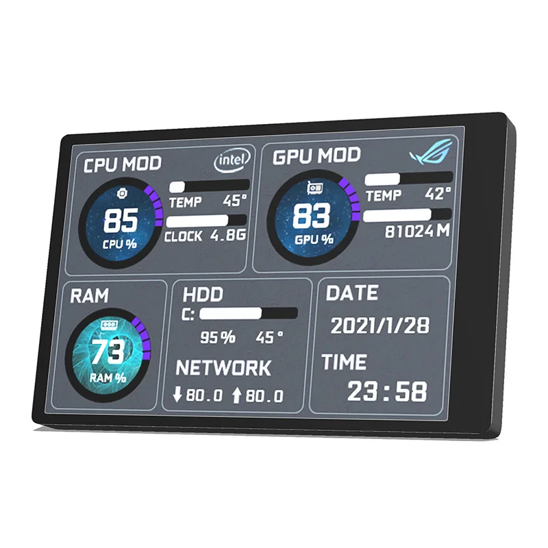 3,5-Zoll-IPS-Minibildschirm für PC-Monitoring 3