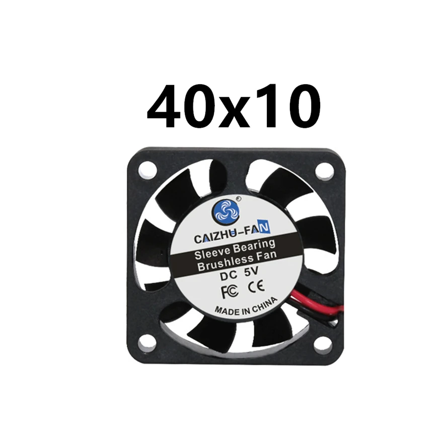 Leiser bürstenloser 2-Pin-PC-Gehäuselüfter 2