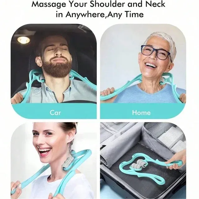 Tragbares Nacken-Rollmassagegerät für Schulter 3