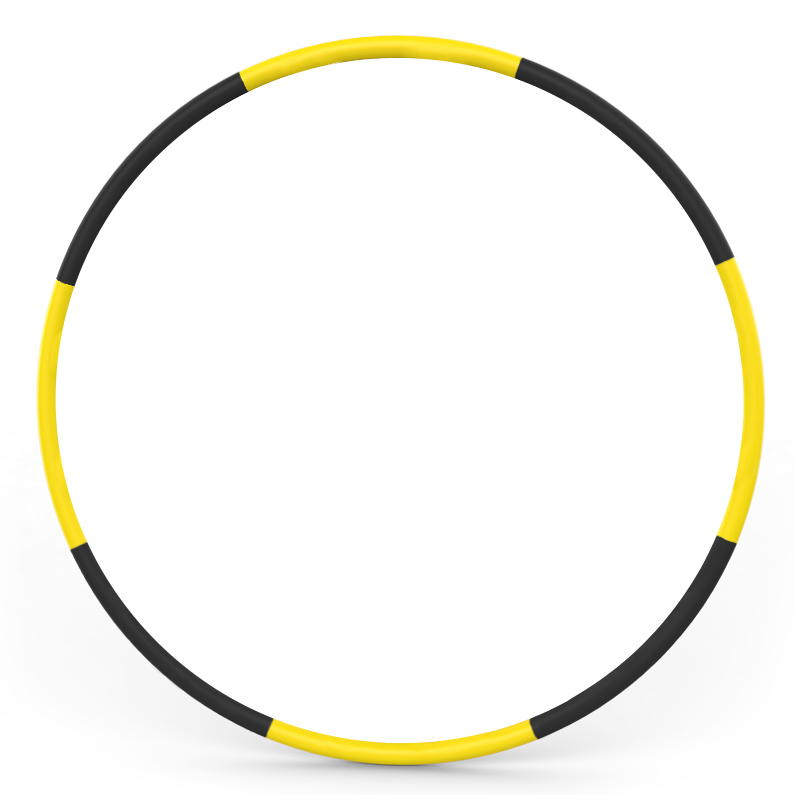 Abnehmbarer Gewicht-Hula-Hoop aus Kunststoff 3