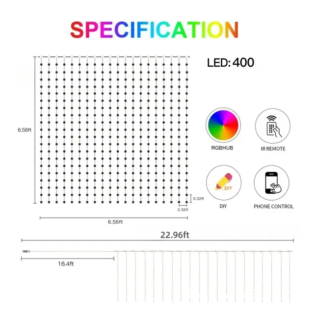 Smart LED-Vorhanglichter 4