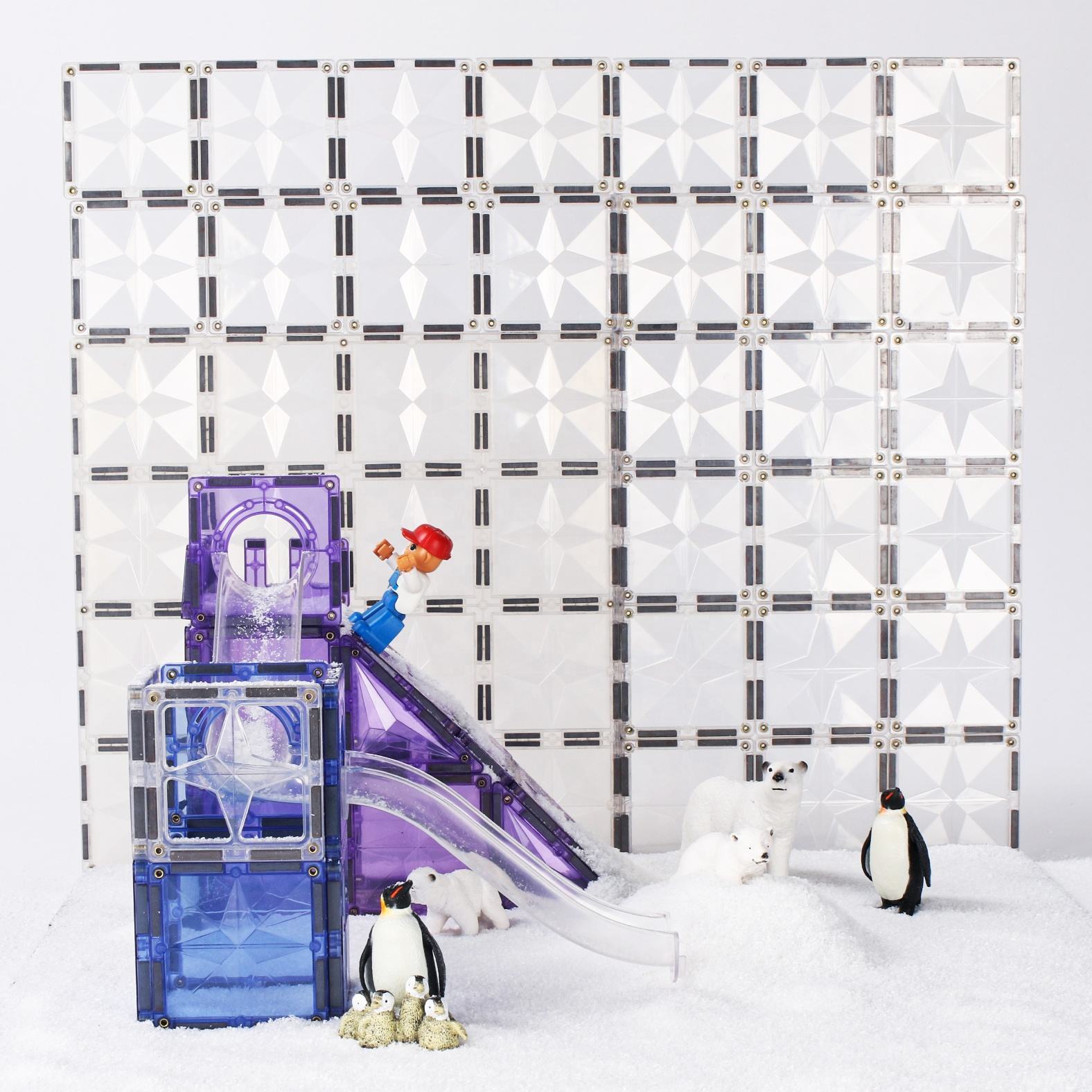 4er-Set Magnetische Mini-Figuren für Bausteine 2