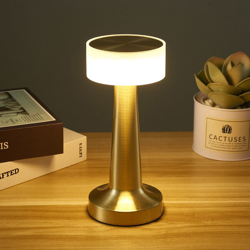 Modernes Pilz Tischlampe LED Augenschutz Leselampe