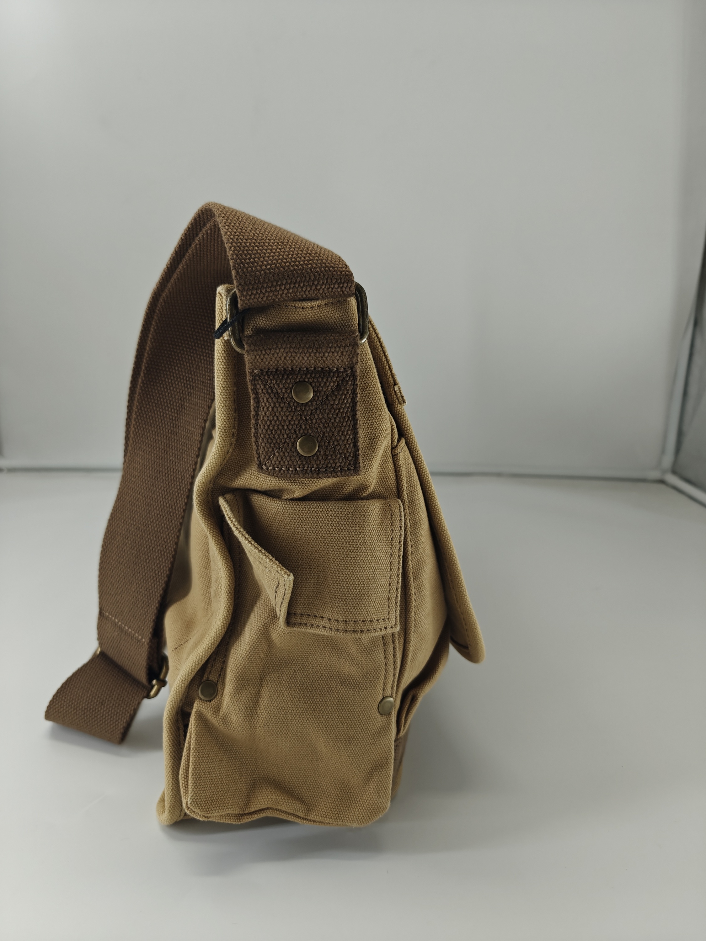 Vintage Canvas Umhängetasche für Herren 3