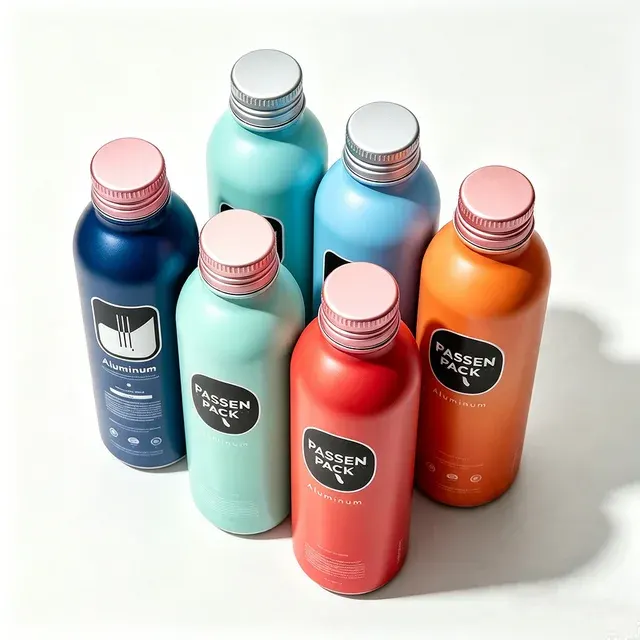 Leichte Aluminium-Trinkflasche für Fitness, 50–1000 ml 4
