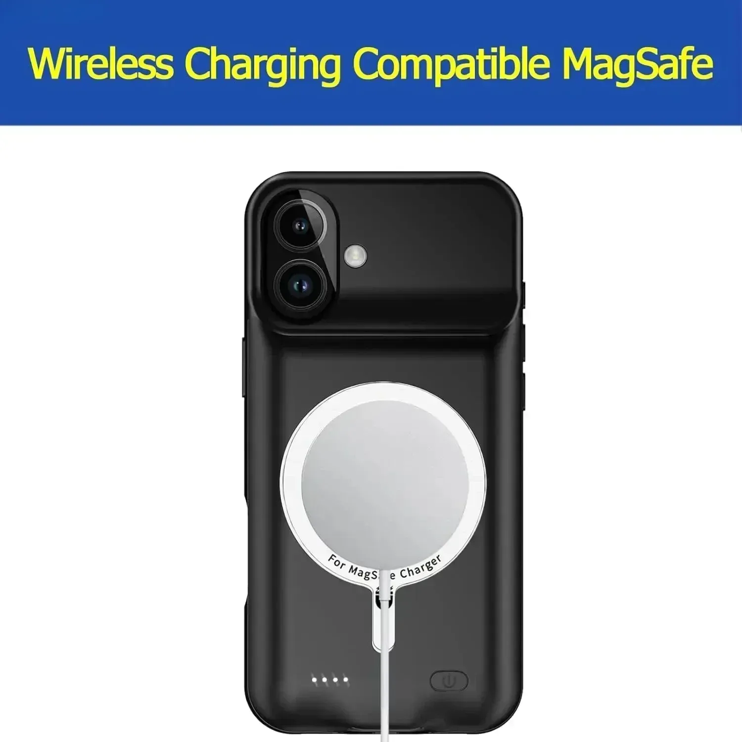 Magnetische Akku-Hülle 10000 mAh für iPhone 4