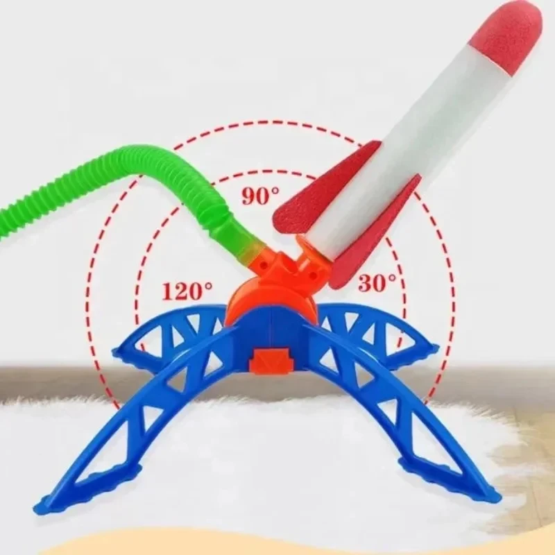Fußgetriebene Raketen-Startkanone für Kinder 3